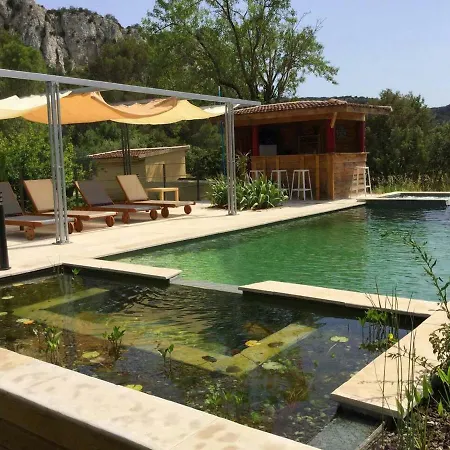 Casa de Férias Mas Provençal Avec Bassin Naturel Et Jacuzzi, Très Belle Vue, Situé à Pujaut, Proche D'avignon, 10 Personnes, Ls6-345 Bori *