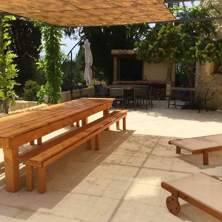 Casa de Férias Mas Provençal Avec Bassin Naturel Et Jacuzzi, Très Belle Vue, Situé à Pujaut, Proche D'avignon, 10 Personnes, Ls6-345 Bori *